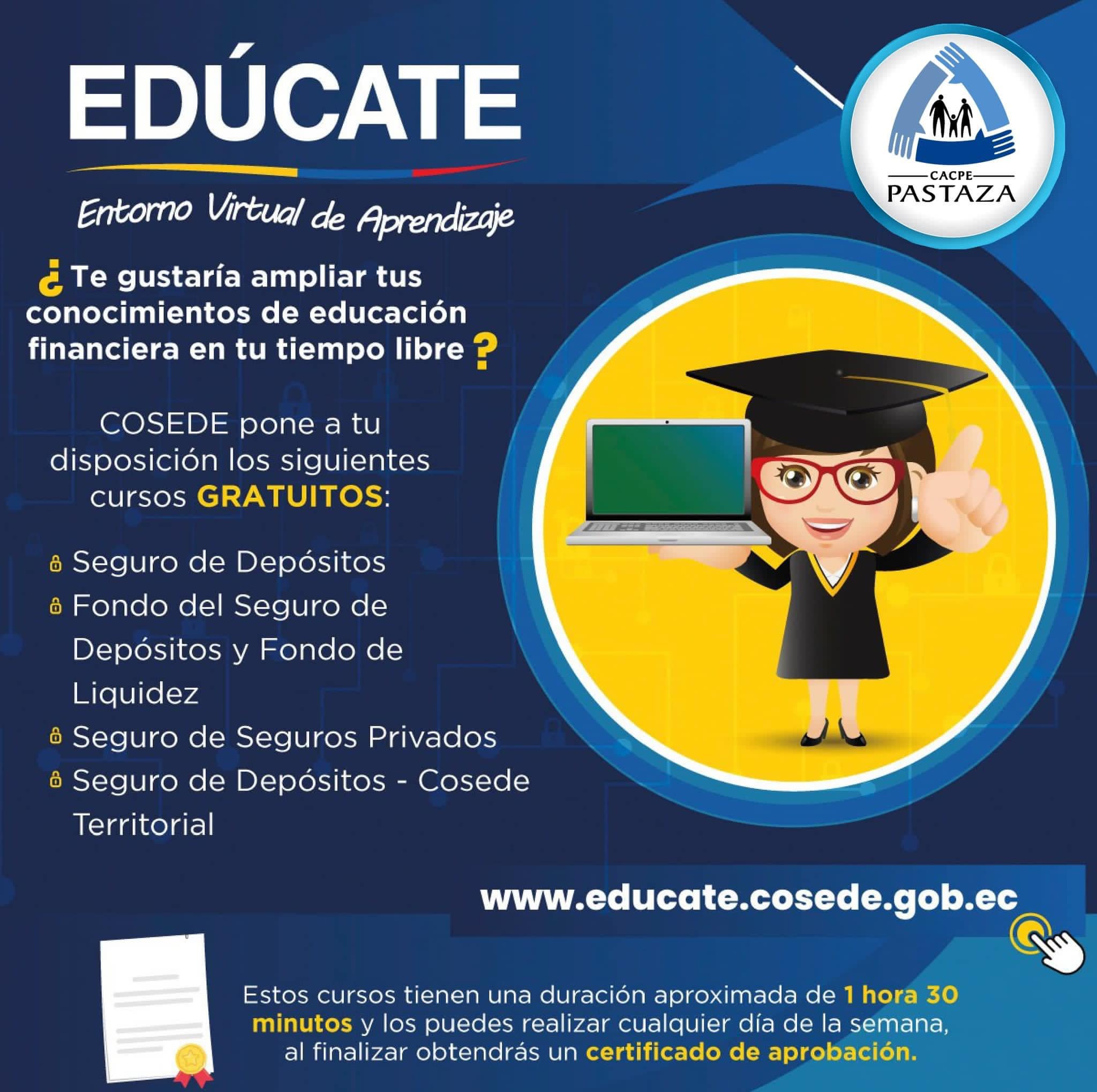 Edúcate Entorno Virtual de Aprendizaje