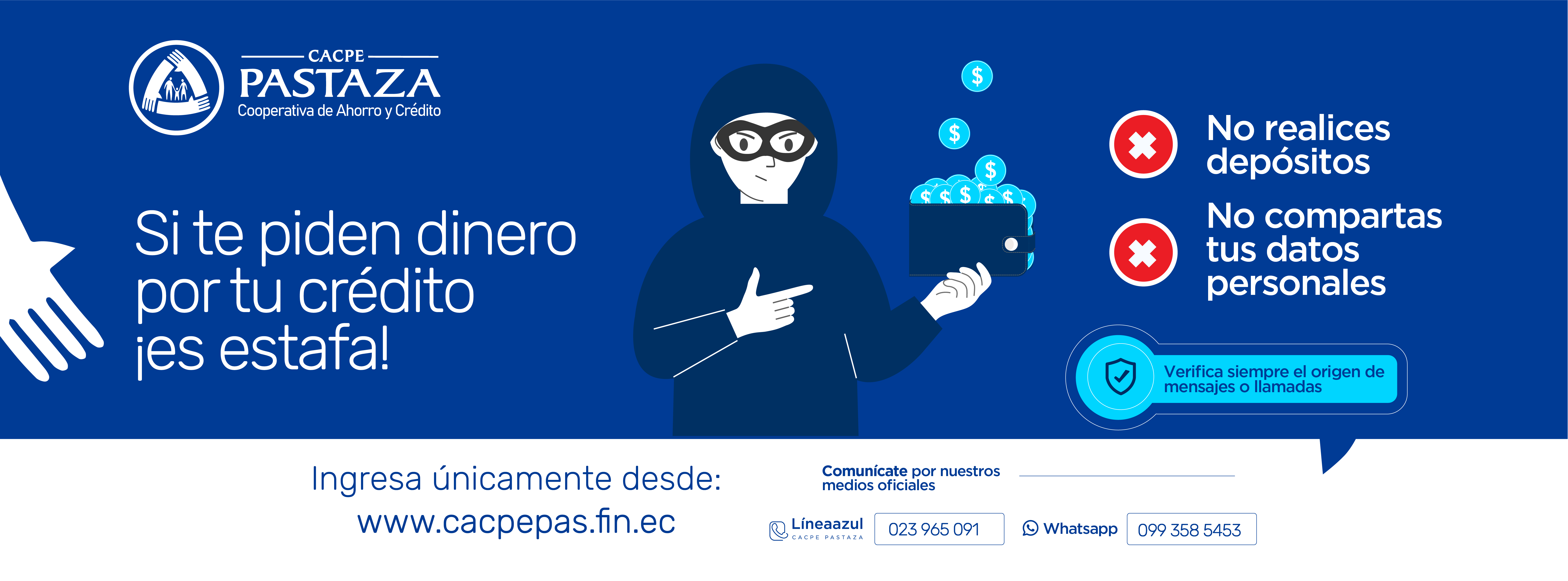 Estafa seguridad